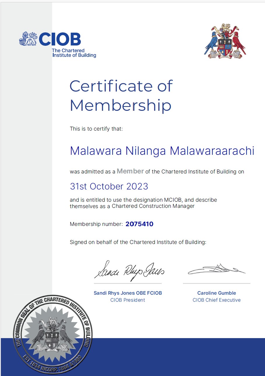 Certificate 1